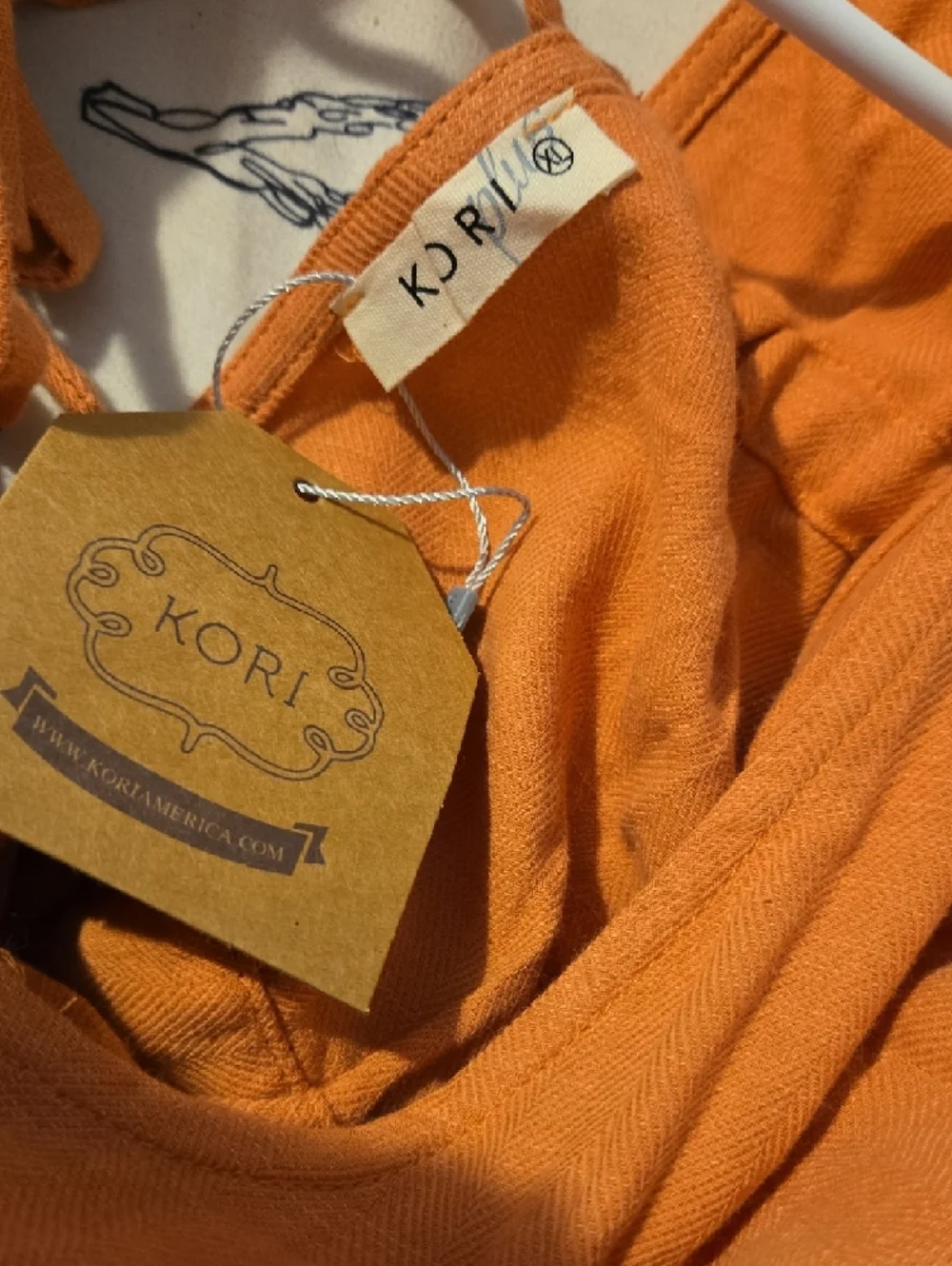 Kori Peach Sleeveless Jumpsuit - Picture 6 of 7